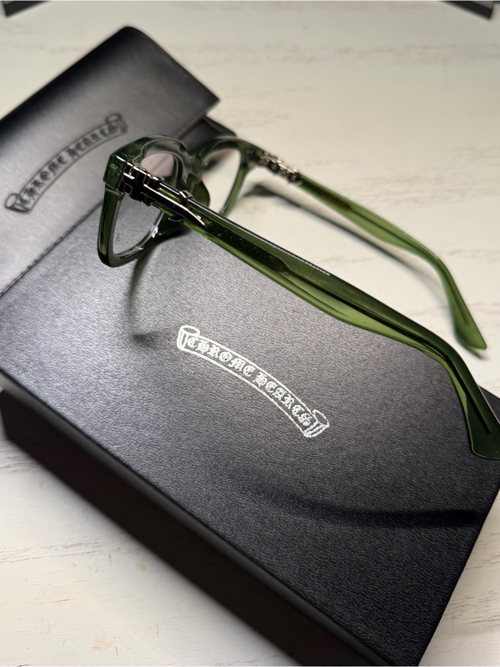 Chrome Hearts Glasses Clear Lens - Picture 4 of 5